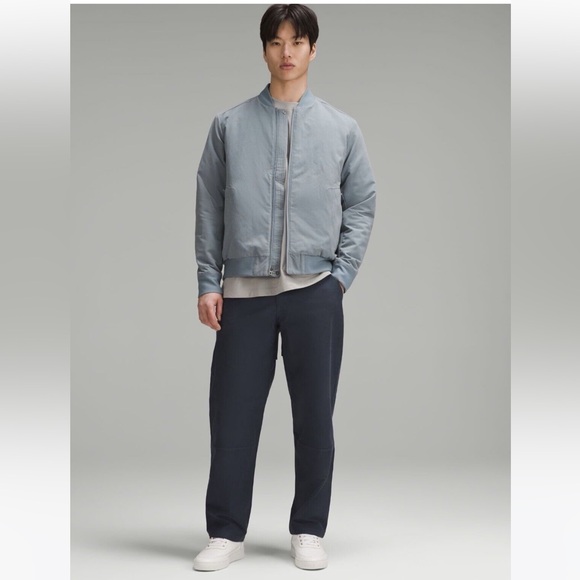 New Lululemon Mens Switch Over Bomber Jacket XXL Belgian Blue - Picture 4 of 11